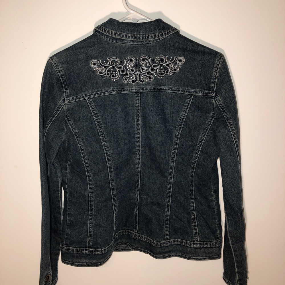 Jean jacket with jems
